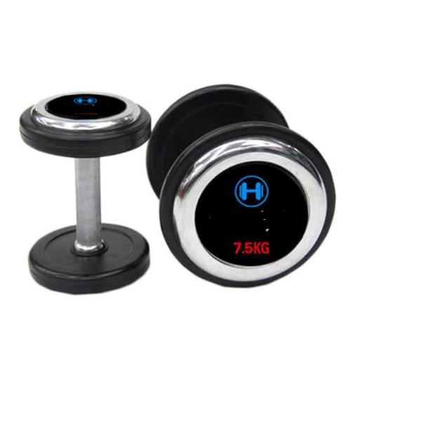 Buy chrome plated dumbbells, chrome plated dumbbell set, rubber coating dumbbells at wholesale prices