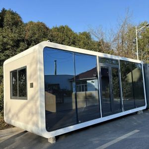 Prefab Popular Camping Pods Module Sandwich Panel Cabins Manufacturer Apple