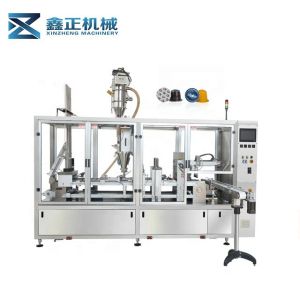 Professional Tea Powder Coffee Capsules Packaging Machine 5kw