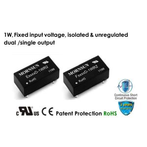 Quality 3K VDC 12V DC DC Converter E_D-1WR2 F_D-1WR2 Series 24VDC for sale