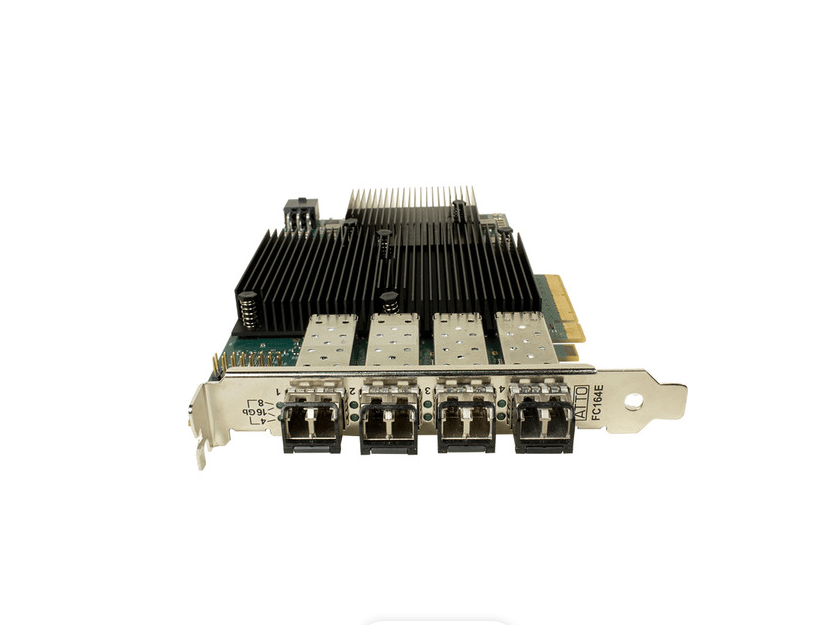 Emulex LPe35004-M2 32GFC 4-Port PCIe Gen3 Fibre Channel Adapter