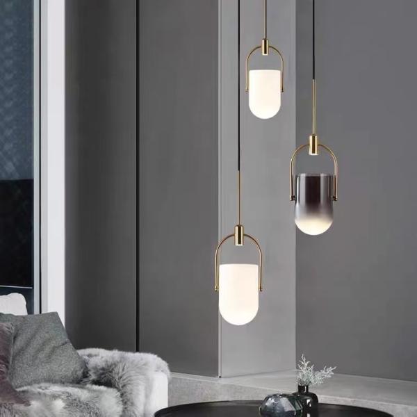 Modern Modern Brass Small Cheap Glass Pendant Lamp