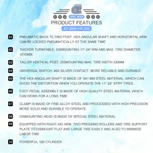 Homegarage Tire Changer Equipment