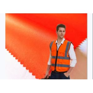 Bright Fluorescent Yellow Reflective Fabric For Police Uniform