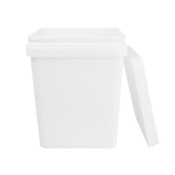 Chemical Resistance Yes Square Plastic Pail for IML Printing or Thermal Transfer