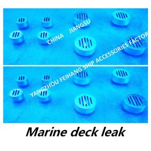 Marine Floor Drain Carbon Steel Galvanized for Marine Deck Leakage Port CB/T3885-2014