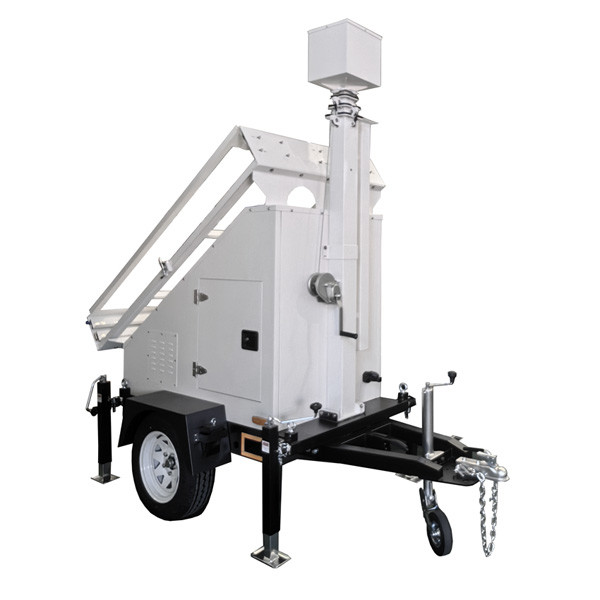 Buy OEM Mobile Solar Power Systems Trailer With 6m Manual Mast High Durability at wholesale prices