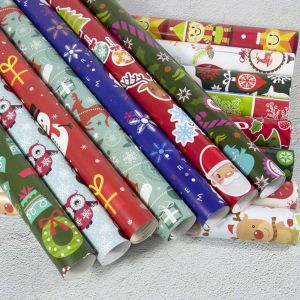 Uncoated Printed Gift Wrapping Paper