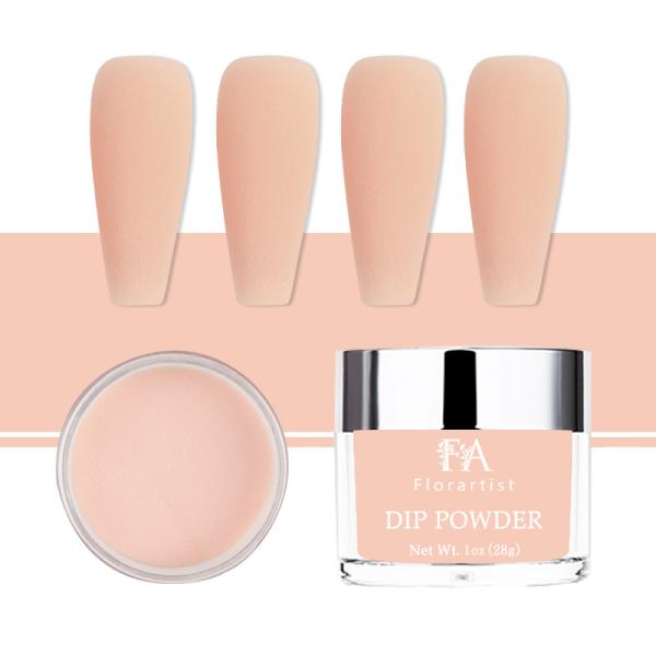 Professional Nail Art Dip Acrylic Powder Neon Colorful Clear Glitter Best Quality 1oz Wholesale Long-lasting EMA Cover Pink