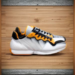 Lightweight Casual Sports Shoes Mesh Leather Upper Material