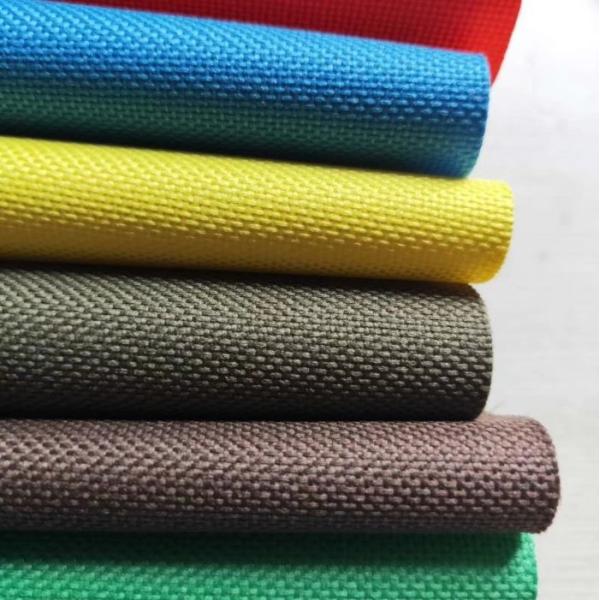 High Waterproof Polyester Oxford Material 600D Fabric With PU Coating