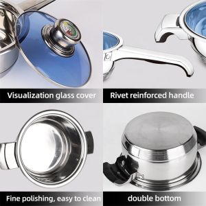 OEM/ODM Different Piece Non Stick Cookware Set Custom Pots And Pans Wholesale