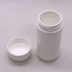 PE Collar 180mL HDPE Plastic Bottle for Medicine and Supplement Storage