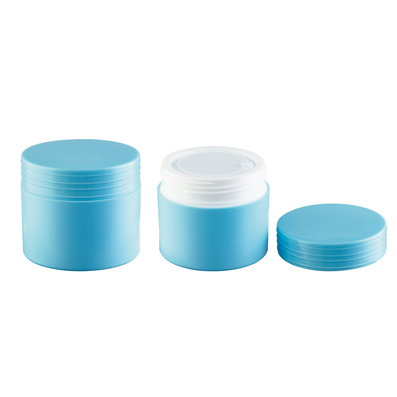 80g PP Material Plastic Cream Jar with Matte Finish and Customizable Cap Color