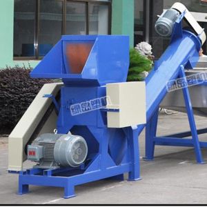 4000 Kg Pvc Crusher Machine / 6 Rotary Knife Energy Saving Waste Plastic Crusher