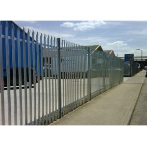 Sharp Profiled Heads H2.4m palisade Welded Wire Garden Fence