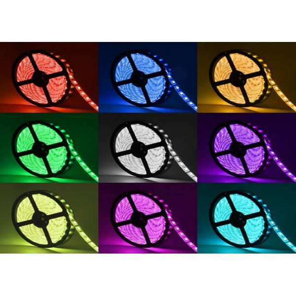 IP68 Waterproof RGB LED Strip Silicon Extrusion SMD 5050 For Swimming Pool