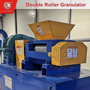 300x150mm Double Roller Press Granulating Machine For Natural Temperature