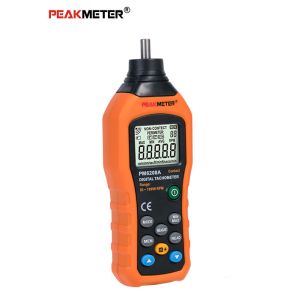 High Safety Environmental Meter Hand Held Non Contact Tachometer Stable