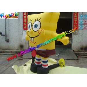 Popular Advertising Inflatables Spongebob Cartoon Replica Model ISO Approval