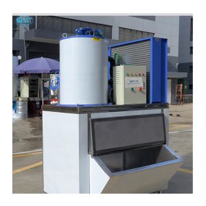 Fresh Keeping Industrial Flake Ice Maker 1.5 Tons Large Capacity And High