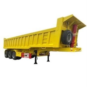 Africa Heavy-Duty Dump Truck Semi Trailer: Engineered for Efficient Transportation and Unloading of Bulk Materials and Waste
