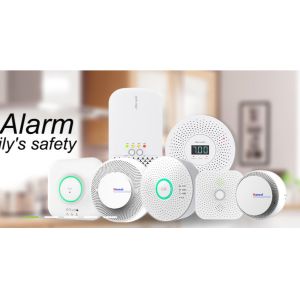DC9V 25-500ppm Restaurant Smart CO Alarm Detector For Home
