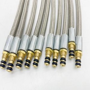 Stainless Steel Wire Braided LPG Hose With Fittings