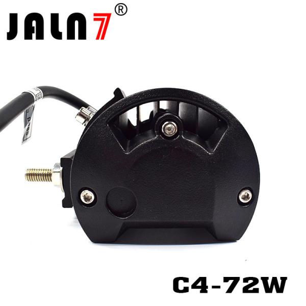 LED Light Bar JALN7 72W 4Rows Combo Beam LED Driving Lamp Super Bright Off Road Lights LED Work Light Boat Jeep