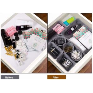 10.7x7.5 Organize Cosmetics 3mm Felt Storage Boxes