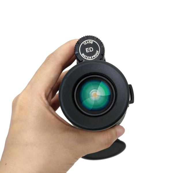 Long Distance High Definition 12x56 ED Lens Monocular Telescope For Mobile Phone