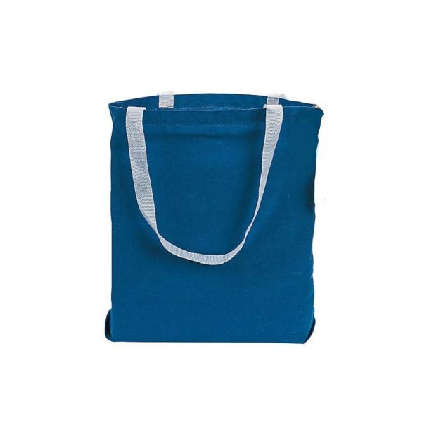 Buy Large Capacity Canvas Tote Bag , Reusable Cloth Grocery Bags With Handles at wholesale prices