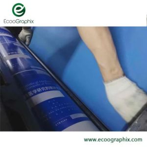 Polished Offset Web Printing Rubber Blanket 76 - 80 Hardness