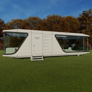 Prefabricated Capsule Tiny House Modern Container Capsule Mobile Home