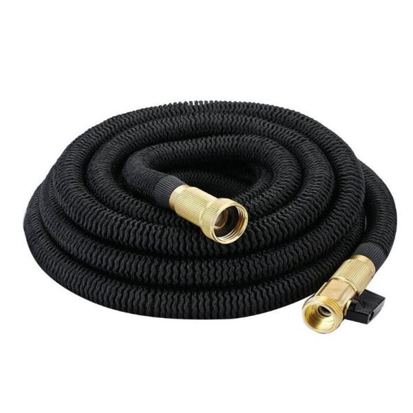 Buy 50ft Garden Hose Expandable Water Hose with Triple Latex Core and Solid Brass Fittings at wholesale prices