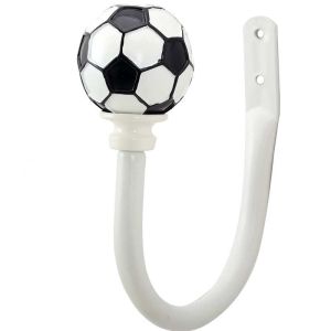 Electroplating Pattern 35mm Ball Curtain Extender Hooks