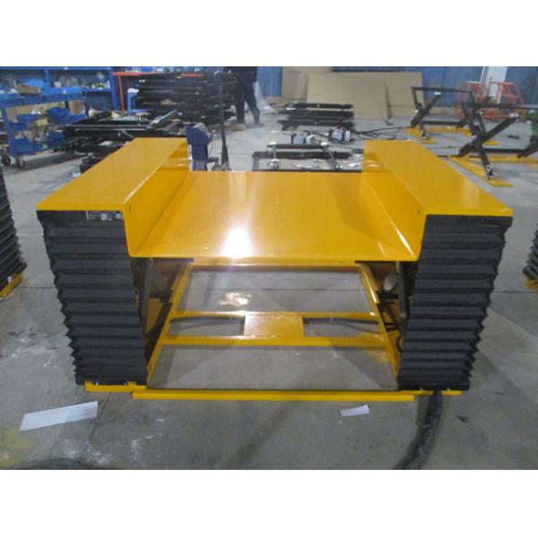 low profile electric hydraulic scissor lift table 1000kg 2000 lb with Explosion-Proof Valve