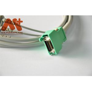 Nihon Kohden Compatible 3 Lead Clip Direct-Connect ECG Cable For OPV -1500