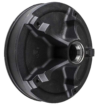 Trailer Axles Parts Cast Iron 10" 12" Mobile Home Brake Drum for 3500 7000 lbs Axle