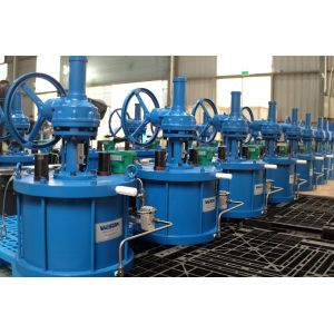 ISO Linear Pneumatic Actuator Handwheel Gate Valve Pneumatic Actuator