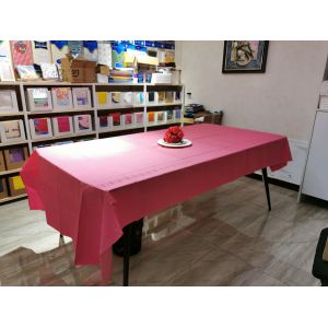 2ply 180CM Disposable Paper Tablecloths Virgin Wood Pulp Water Proof