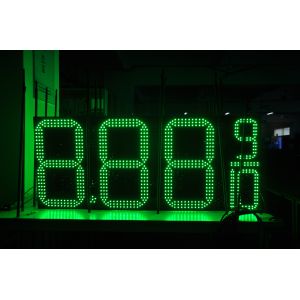 Fuel Station Pylon Sign LED 7 Segment LED Board with TCP/IP Communication