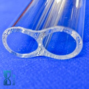 High Precision Customized Transparent Quartz Double Layer Pipe Quartz Glass Tube