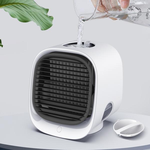 Low Noise Portable Water Cooled Electric Fan for Mobile Humidifying Mini Air Conditioner
