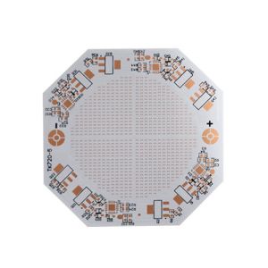 Quality OEM White Rigid Aluminum Printed Circuit Boards PCB Heat Dissipation For LED Light for sale
