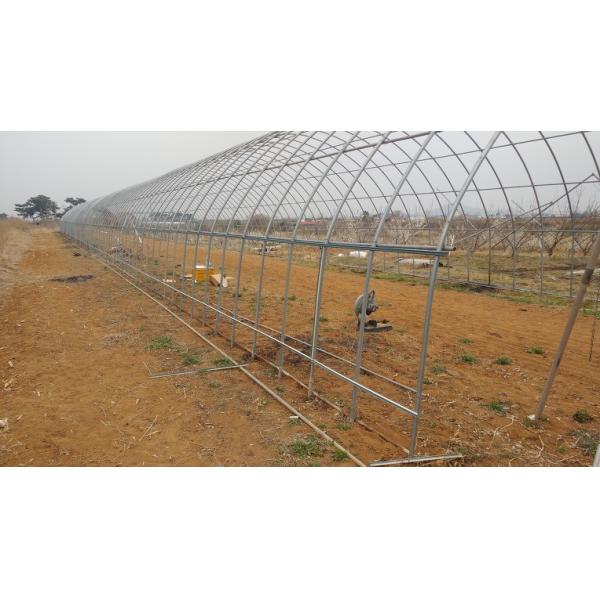 Four Seasons Plastic Film Greenhouse For Temperature Variations Anti Aging UV Resistant