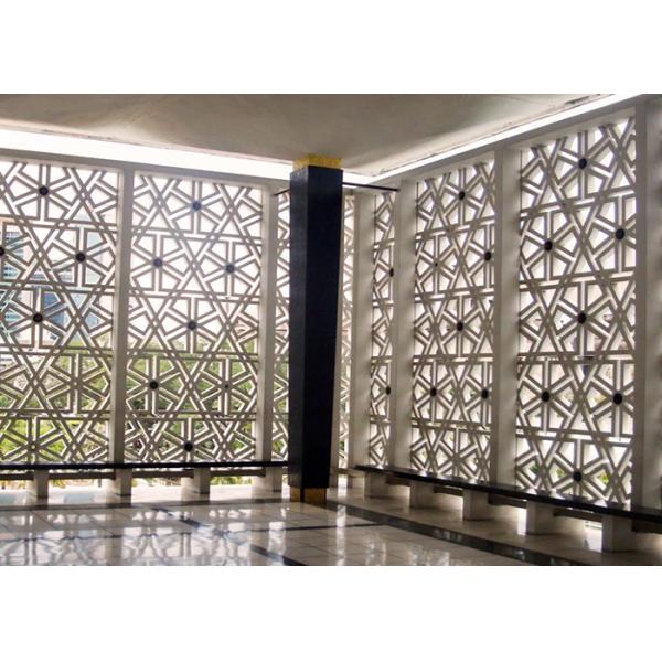 Aluminum Screen Panel Powder Coating Wood Grain Custom Welded Decorative