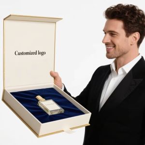 Custom Rigid Perfume Gift Box with Magnetic Closure