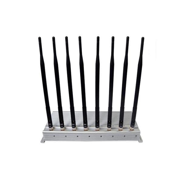17W Cell Phone Signal Interrupter , 8 Antennas Device To Block Mobile Phone
