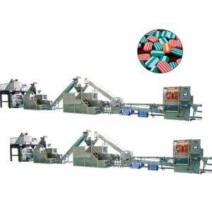 China Soap Production With Complete Two Colour Sandwich Soap Finishing Line on sale